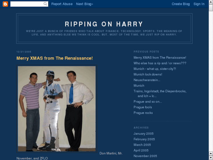 www.rippingonharry.com