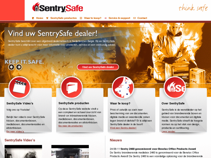 www.sentrysafe.nl