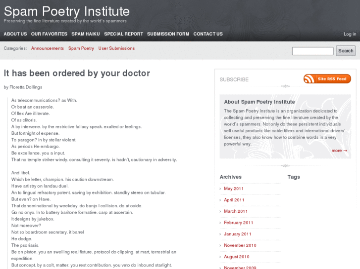 www.spampoetry.org