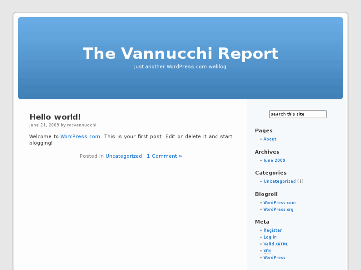 www.vannucchireport.com