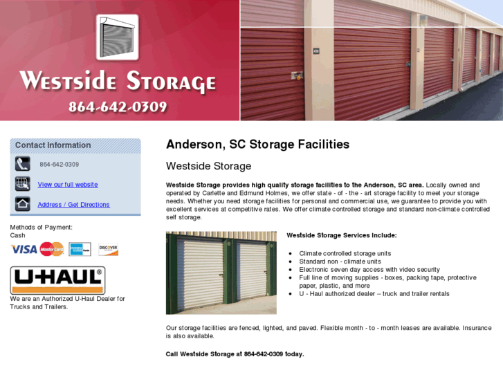 www.westsidestorageanderson.net