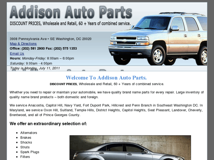 www.addisonautoparts.com