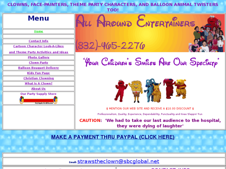 www.allaroundentertainers.com