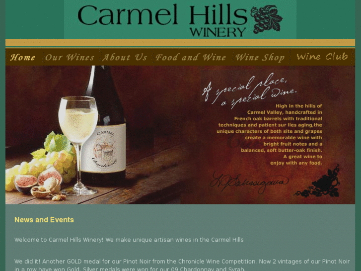 www.carmelhillswinery.com