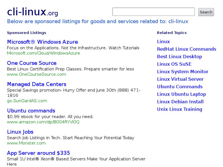 www.cli-linux.org