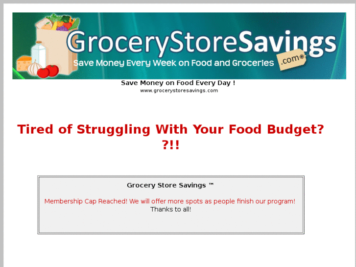 www.grocerystoresavings.com