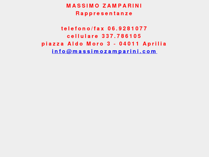 www.massimozamparini.com