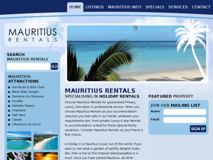 www.mauritiusrentals.net