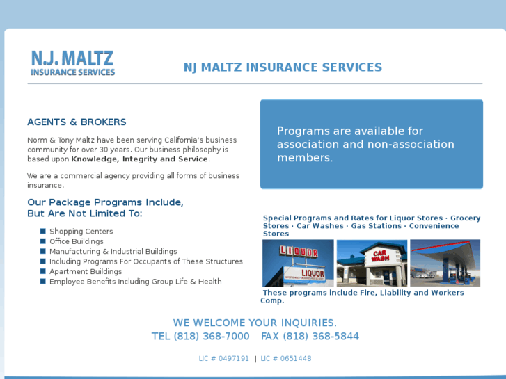 www.njmaltzinsuranceservices.com