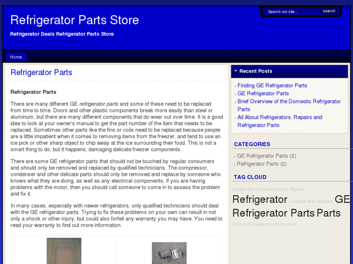 www.refrigeratorpartsstore.com