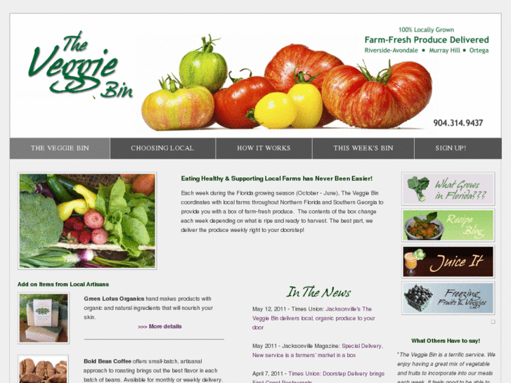 www.theveggiebin.com