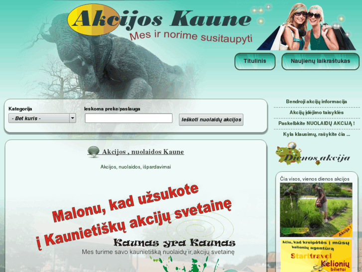 www.akcijoskaune.lt