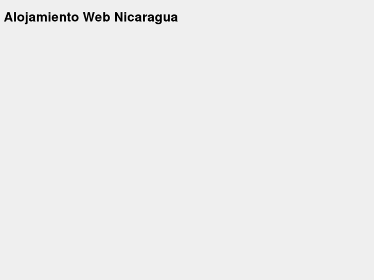 www.alojamientowebnicaragua.com