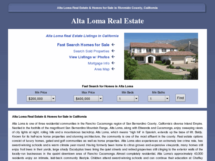 www.altaloma-realestate.com