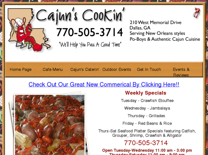 www.cajunscookin.com