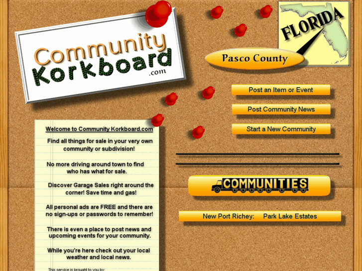 www.communitykorkboard.com