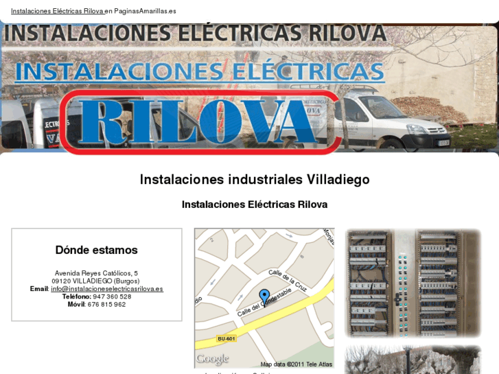 www.instalacioneselectricasrilova.es