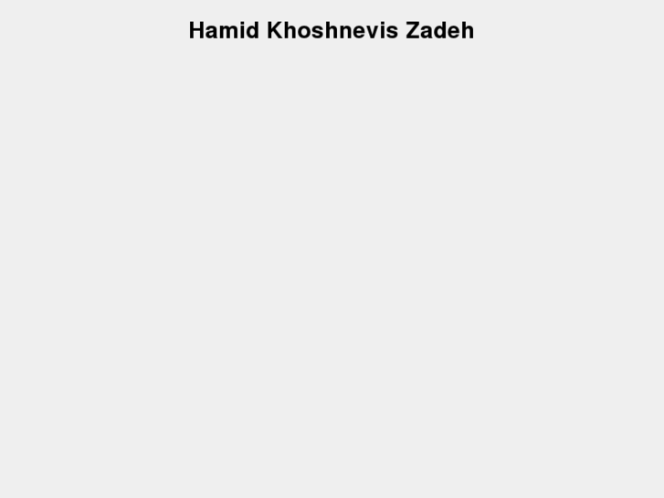 www.khoshneviszadeh.com