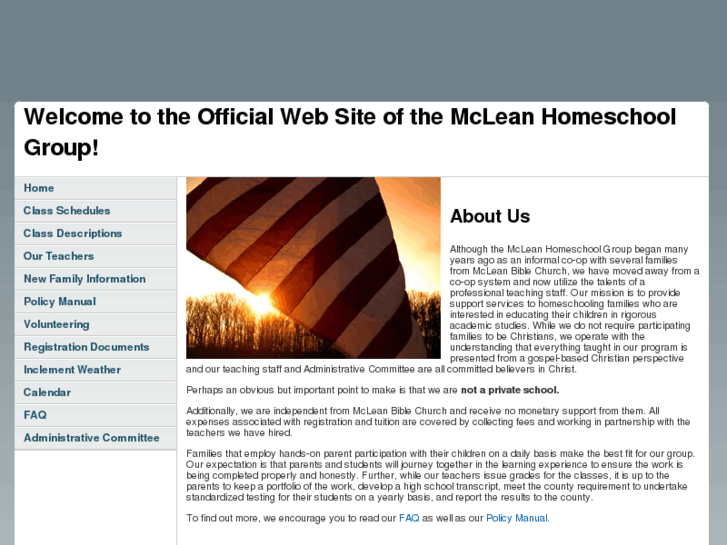 www.mcleanhomeschoolgroup.org