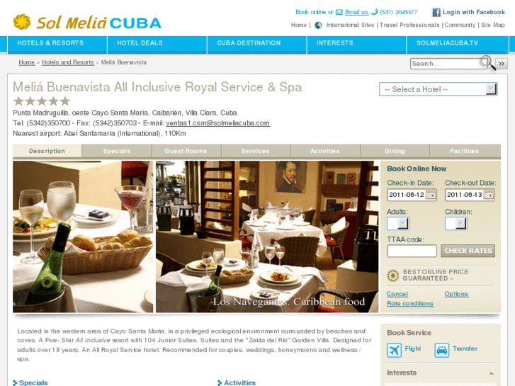 www.melia-buenavista.com