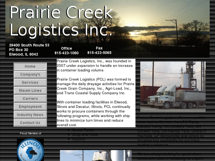 www.prairiecreeklogistics.com