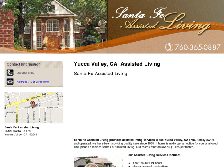 www.santafeassistedlivingyuccavalley.com