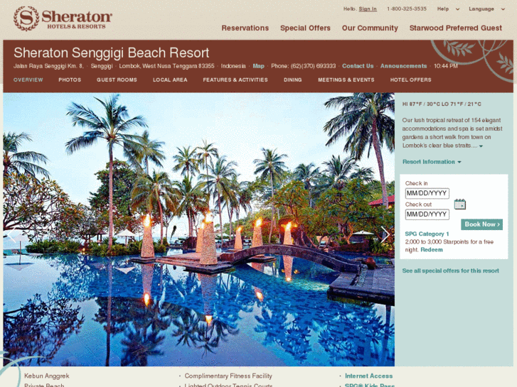 www.sheratonresort.com