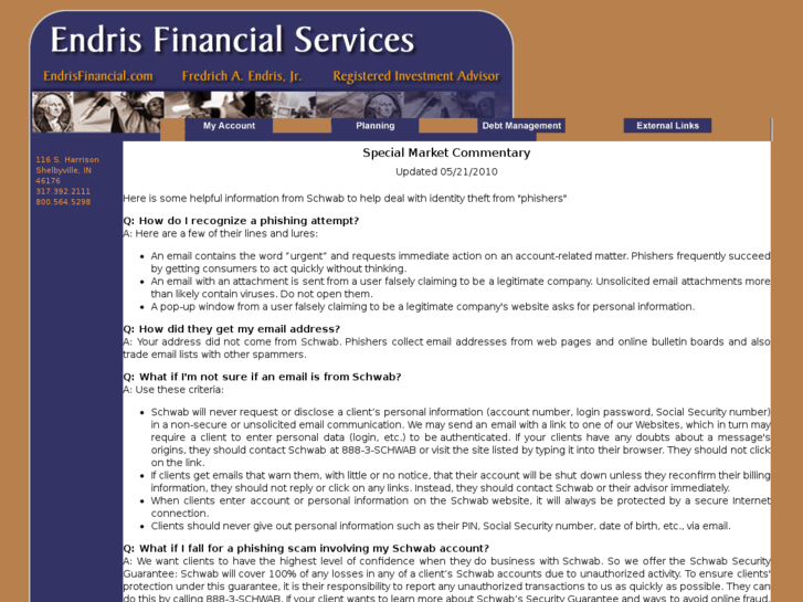 www.endrisfinancial.com