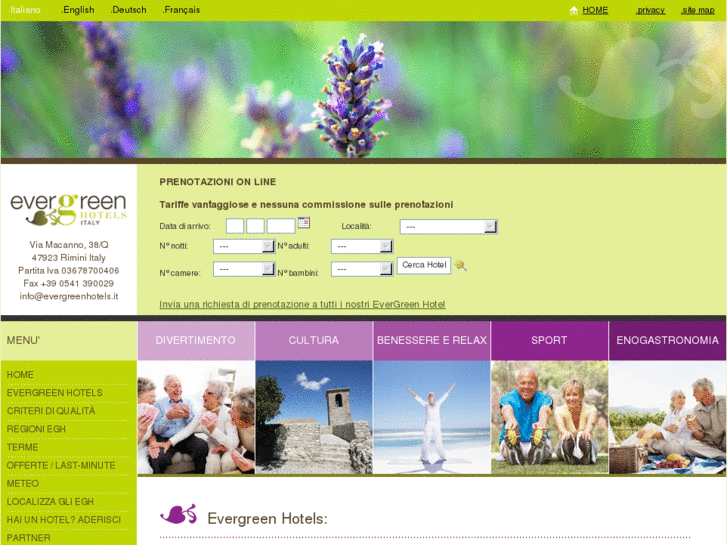 www.evergreenhotels.it