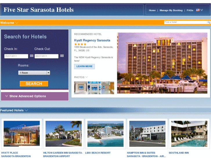 www.fivestarsarasotahotels.com