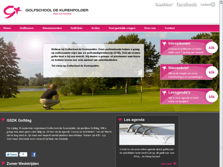 www.golfschooldekurenpolder.com