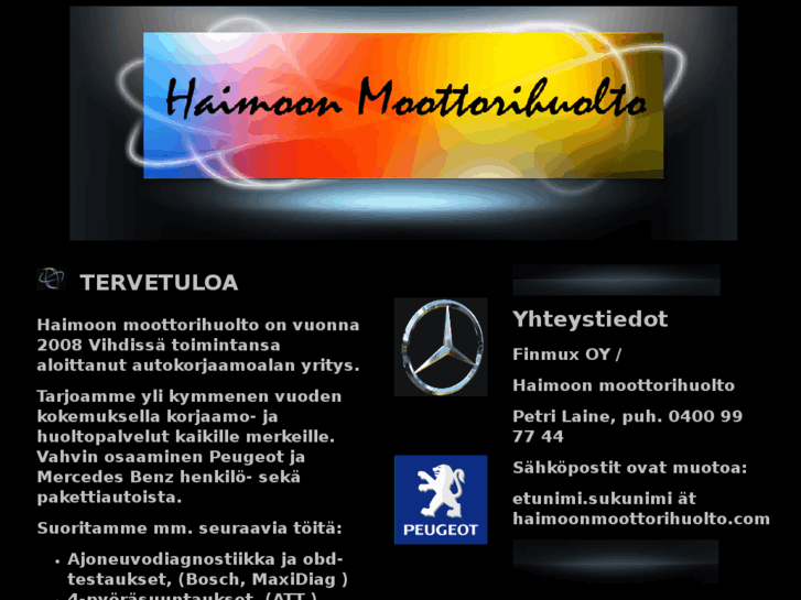 www.haimoonmoottorihuolto.com