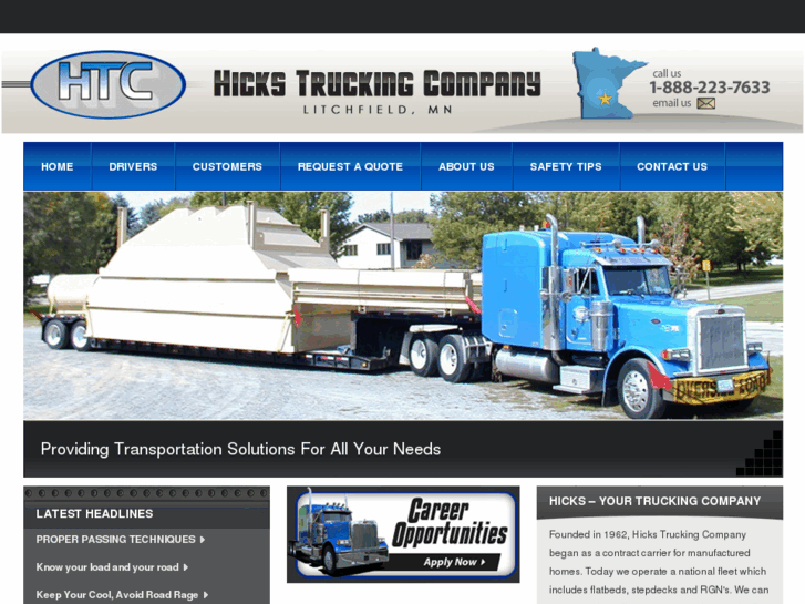 www.hickstruckingcompany.com