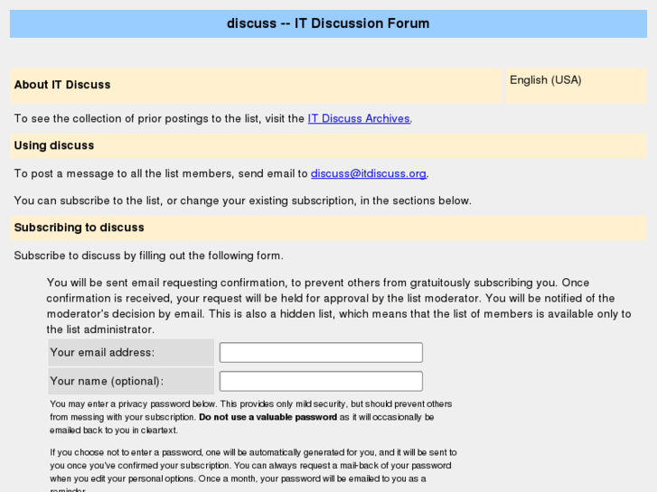 www.itdiscuss.org