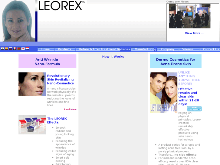 www.leorex-cosmetics.com