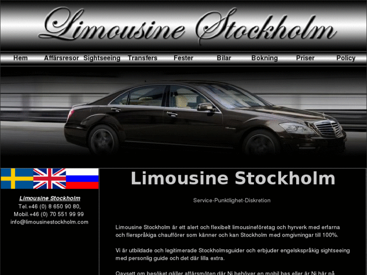 www.limousinestockholm.se