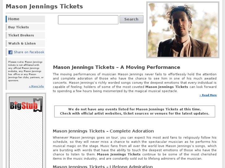 www.masonjenningstickets.com