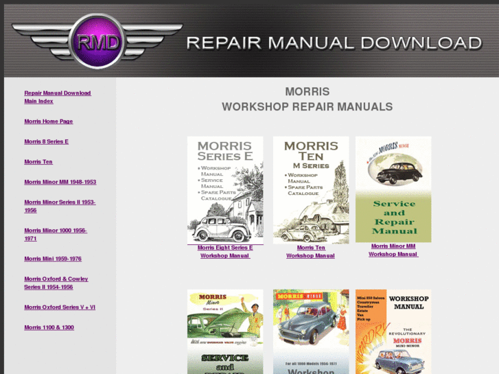 www.morrisrepairmanual.com