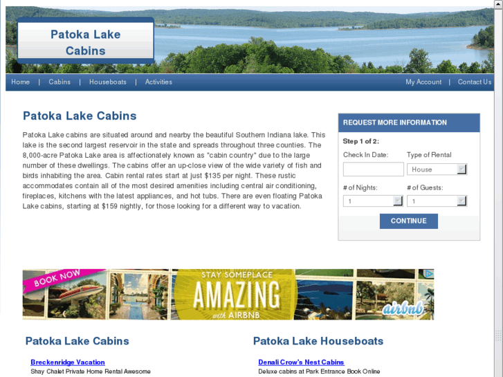 www.patokalake-cabins.com