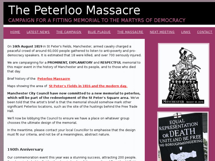 www.peterloomassacre.org