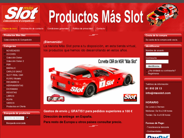 www.productosmasslot.com