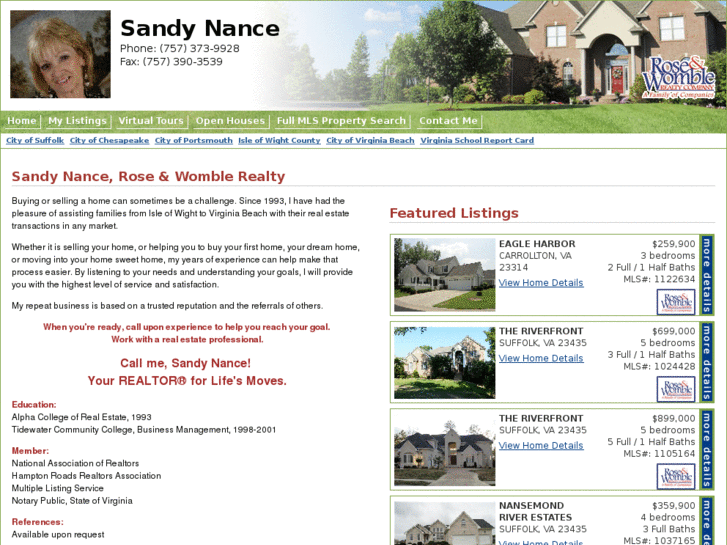 www.sandynance.com