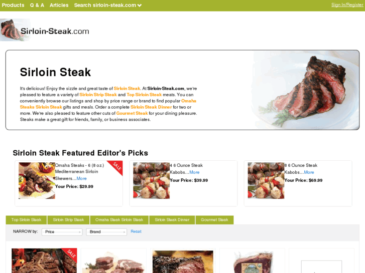 www.sirloin-steak.com