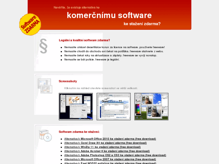 www.software-zdarma.cz