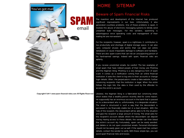 www.spam-financial-risks.com