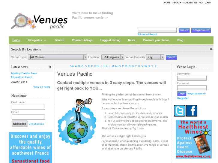 www.venuespacific.com