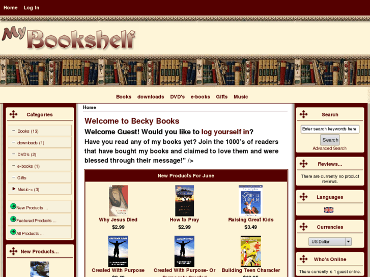 www.beckybooks.com