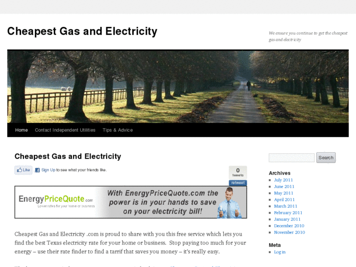 www.cheapest-gasandelectricity.com