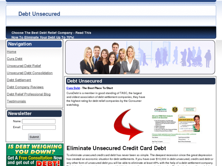 www.debtunsecured.org