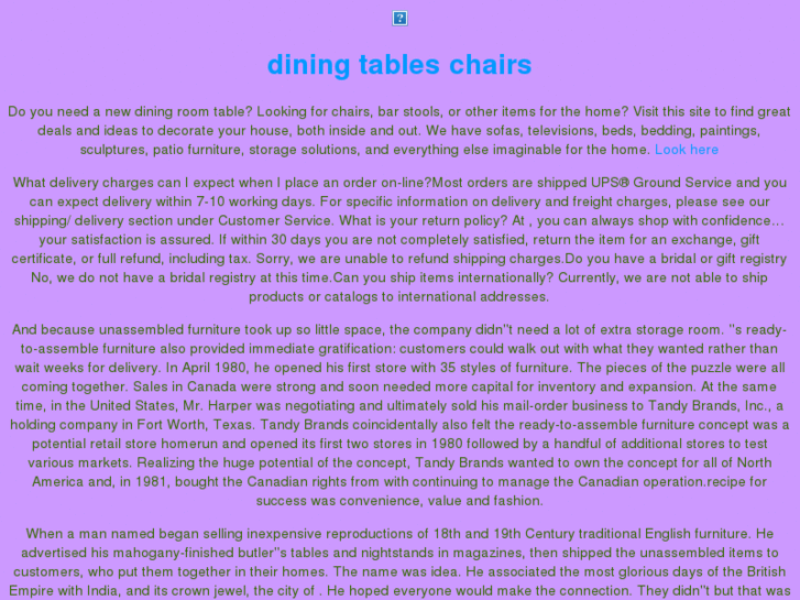 www.dining-tables-chairs.com